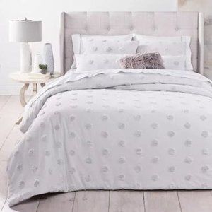 WHIM by Martha Stewart Collection 3-PC. Tufted-Chenille Dot Full/Queen Comforter